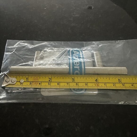 Lot of 18 NEW Amerock Cabinet Drawer Pull Bars Sterling Nickel 3” (5 in long) - Picture 6 of 7